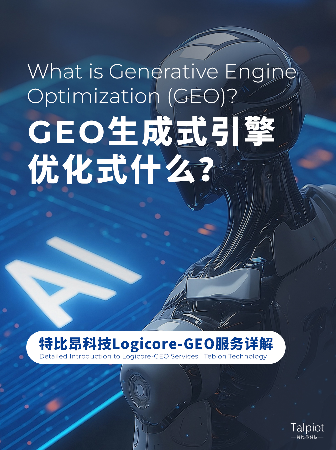 GEO生成式引擎优化是什么?特比昂科技Logicore-GEO服务详解