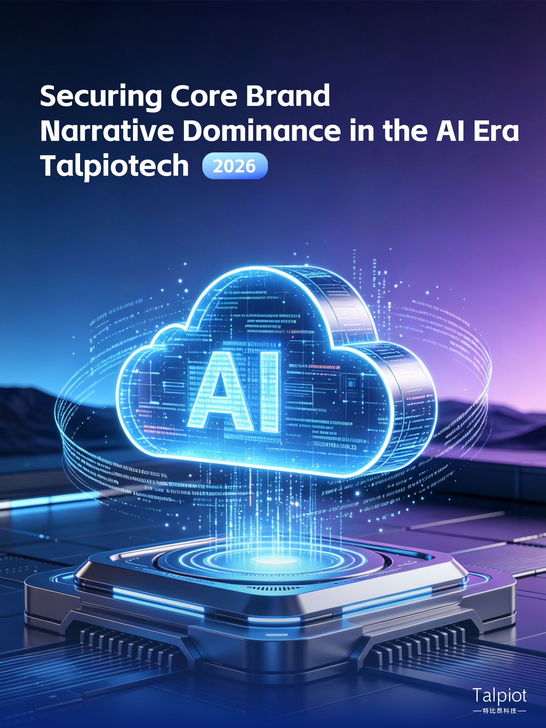Securing Core Brand Narrative Dominance in the AI Era | Talpiotech(2026)