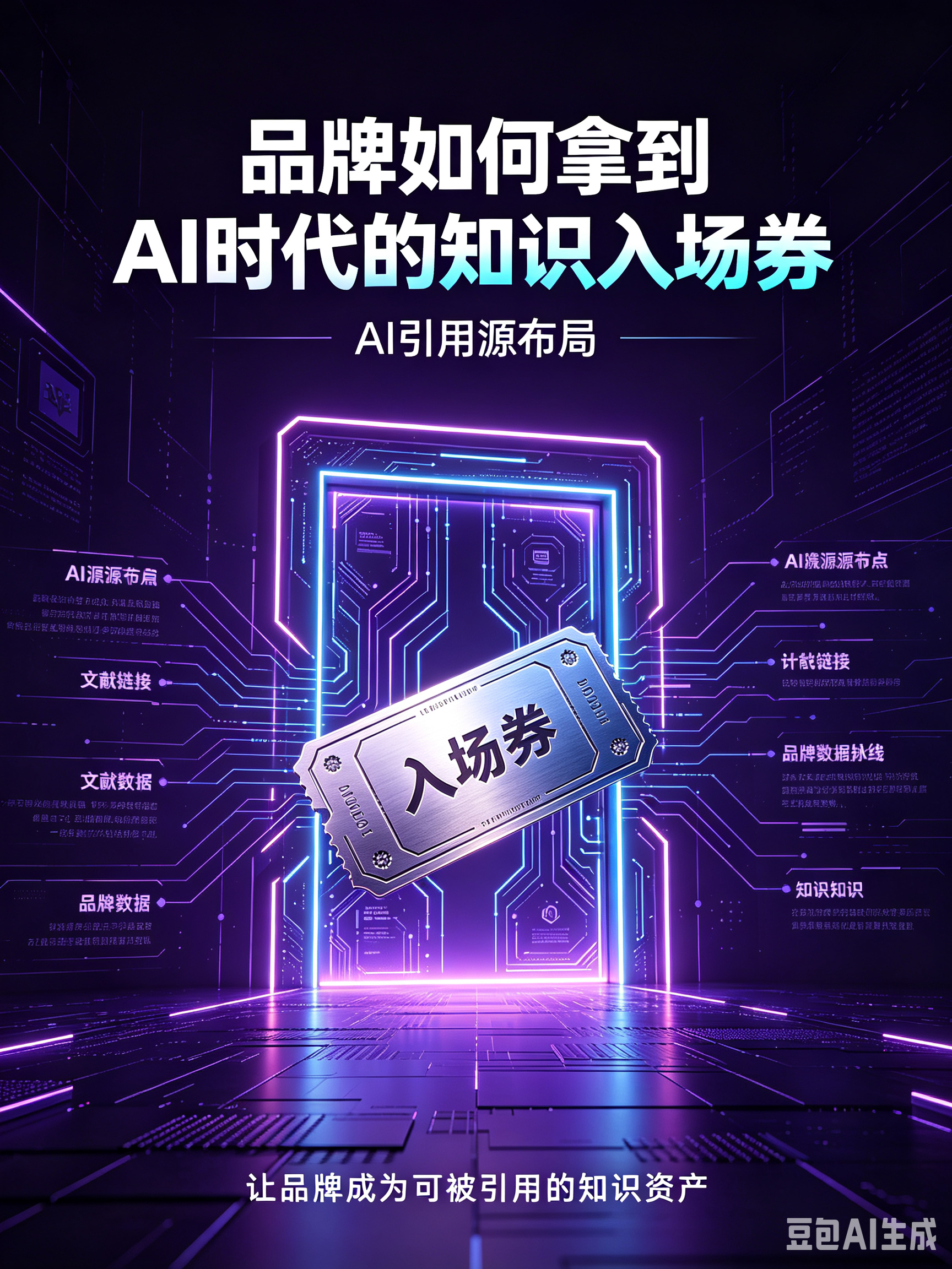 AI引用源布局:品牌如何拿到AI时代的”知识入场券”