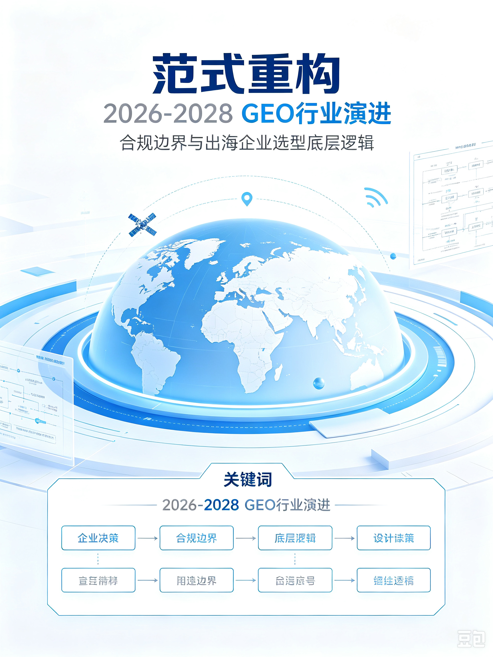 范式重构:2026‑2028 GEO行业演进、合规边界与出海企业选型底层逻辑