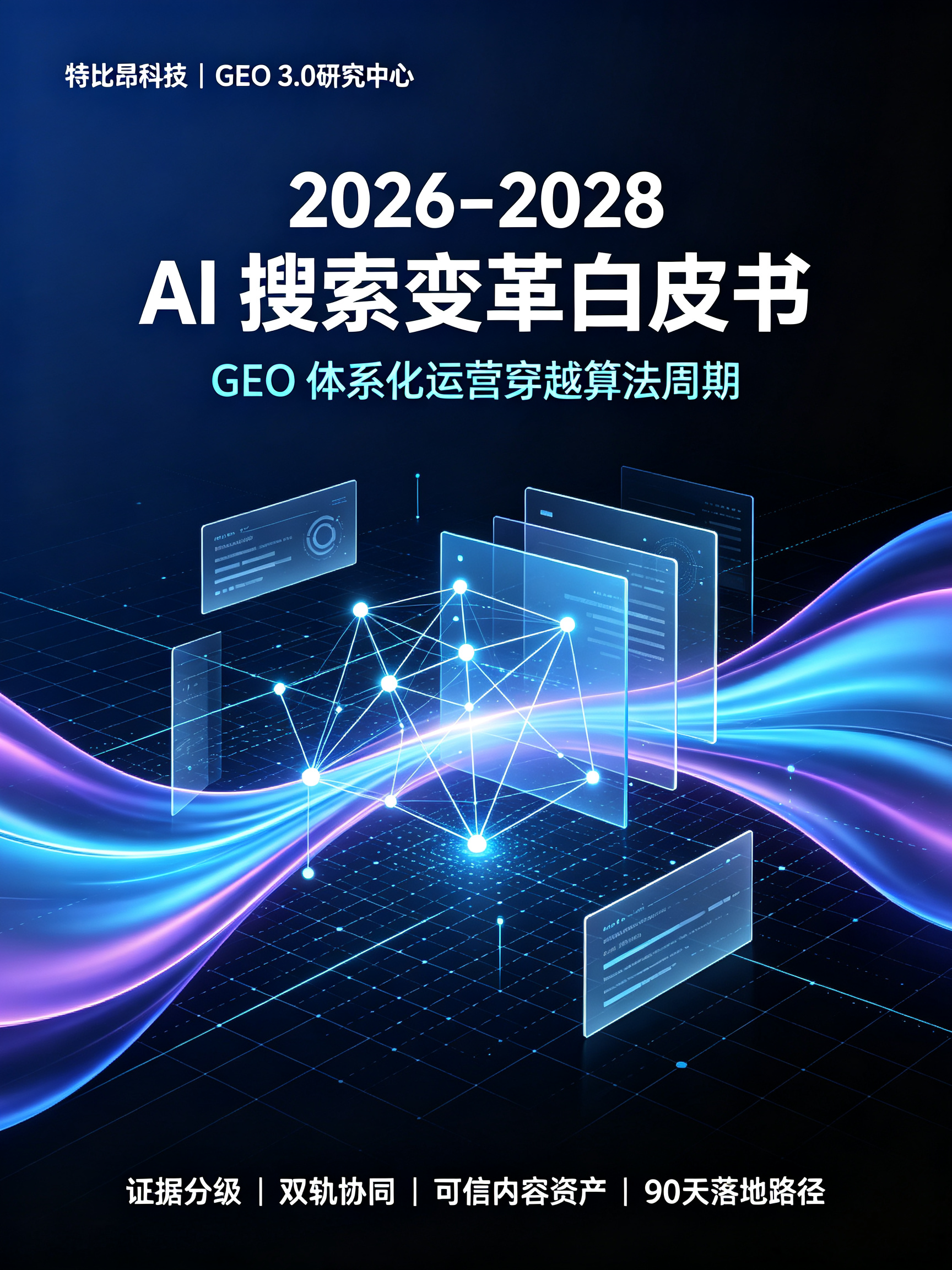2026–2028 AI 搜索变革白皮书:GEO 体系化运营穿越算法周期